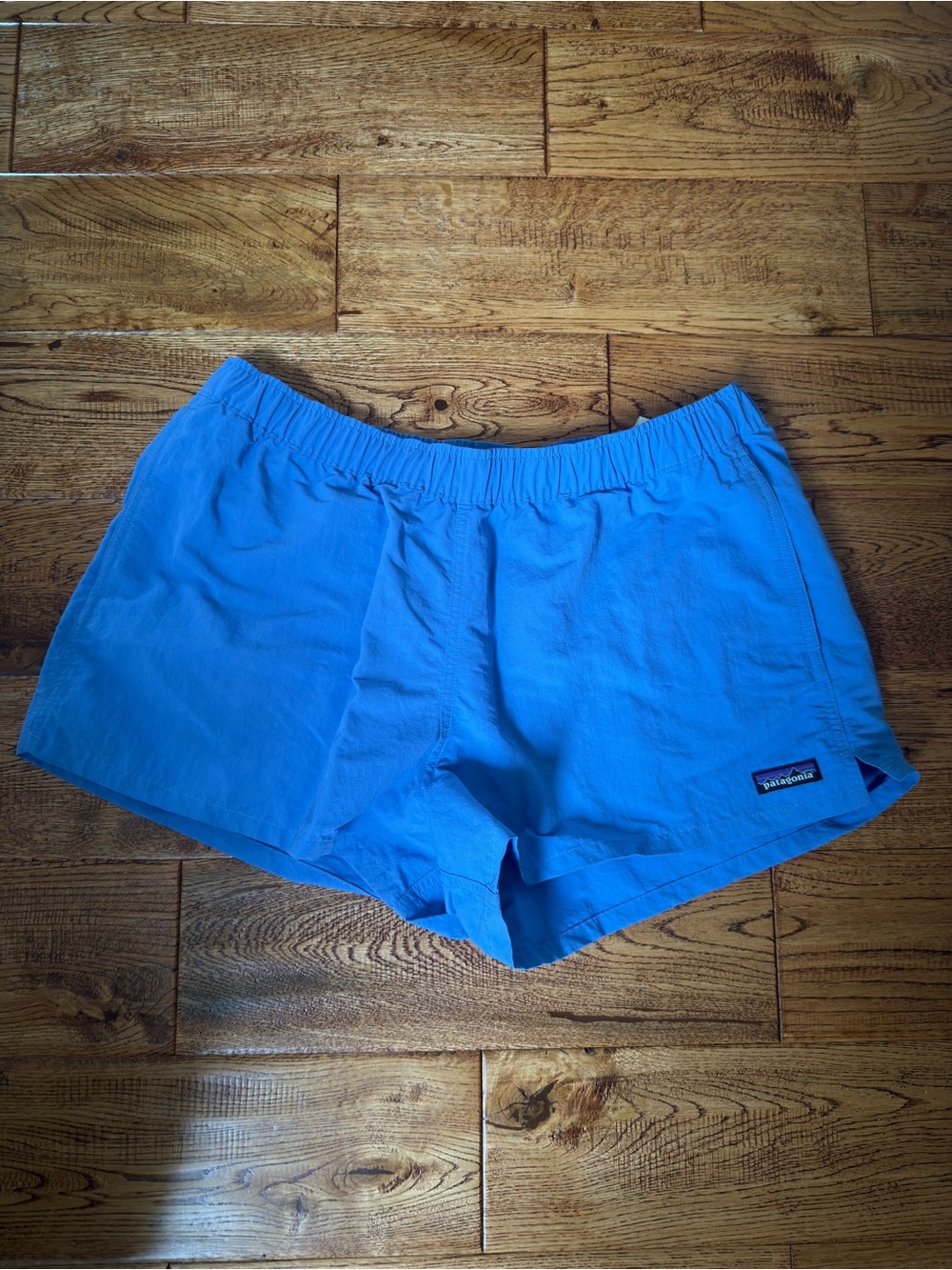 Patagonia Abundant Blue 2.5” Barely Baggies Athletic Shorts